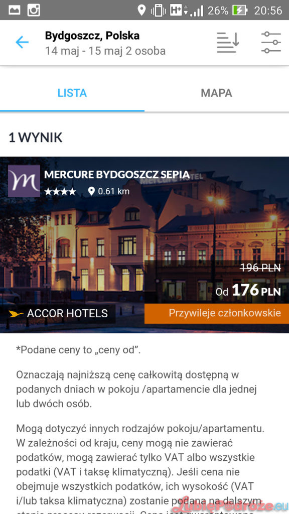 Aplikacja Accorhotels 05