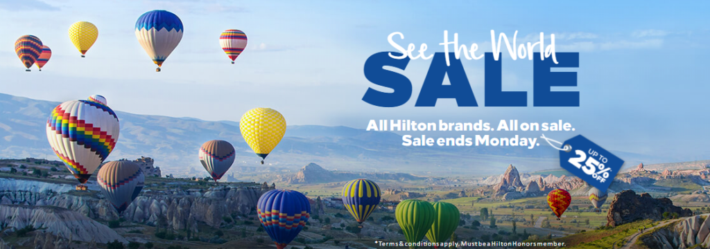 Wyprzedaż Hilton Honors