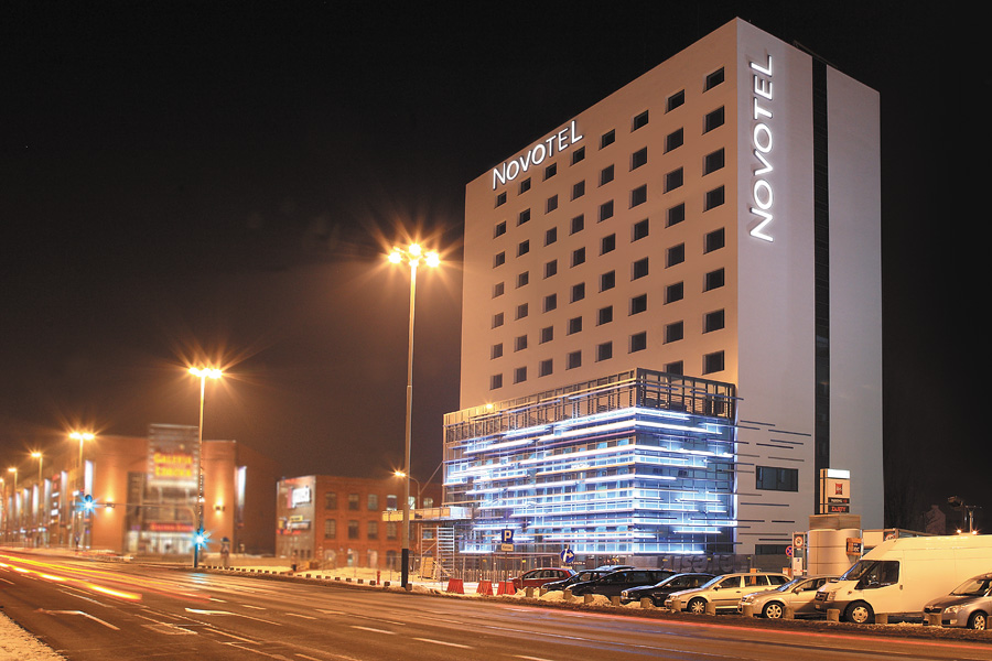 Front Novotel Łódź Centrum