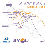 Sprzedaż biletów w 4YOU Airlines ma ruszyć od 12 sierpnia! Ceny już od 47 zł!