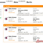 Z Warszawy na Malediwy już za 2169 zł z Qatar Airways!