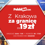 Z Krakowa za granicę za 19 zł z PolskiBus.com!