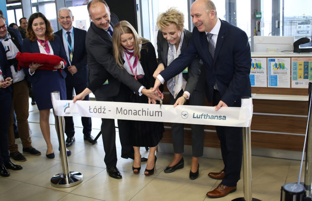 Lufthansa Łódź Monachium
