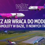 Wizz Air z przytupem wraca na lotnisko Warszawa-Modlin!