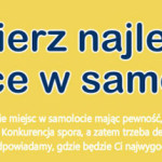 Wybierz najlepsze miejsce w samolocie – infografika