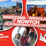 PolskiBus.com: 7 nowych bezpośrednich połączeń z Warszawy do Wrocławia oraz krótszy czas przejazdu