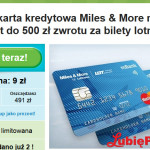 ŚWIETNA OFERTA! Karta kredytowa mBank Miles & More i do 500 zł na bilety lotnicze